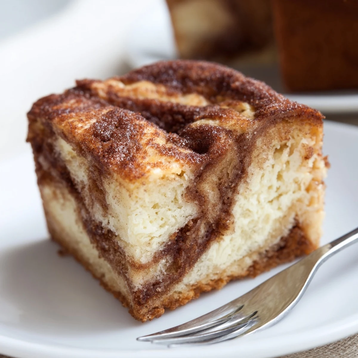 Deliciously baked Cream Cheese Churro Muffin Squares bursting with rich flavors and textures.