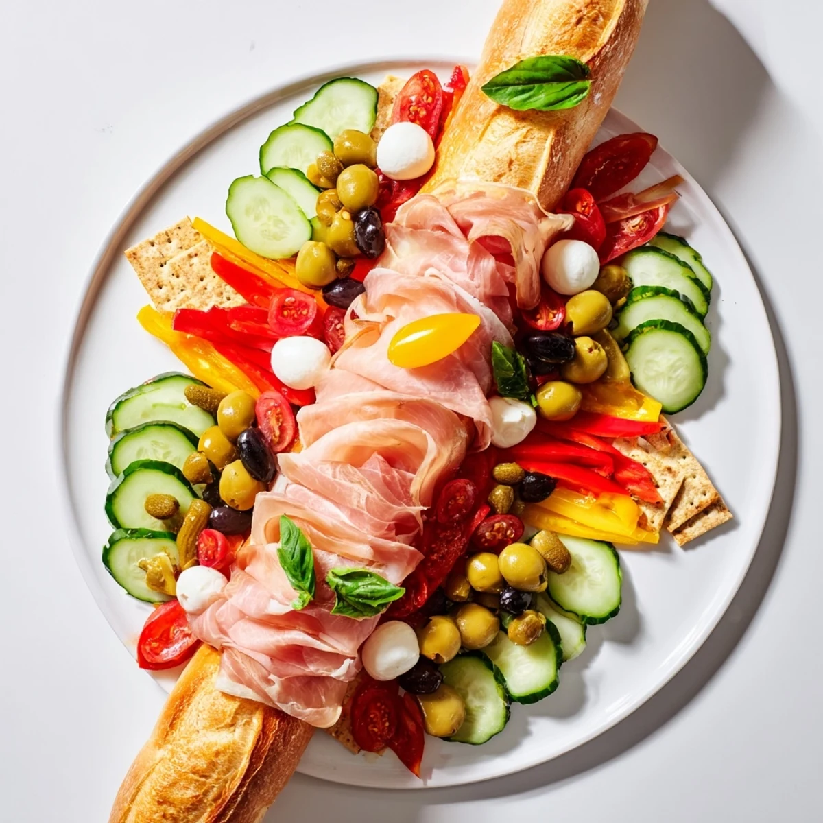 Vibrant Fractal Tree Branching Bread Platter, ready for guests to enjoy the colorful appetizer branches!
