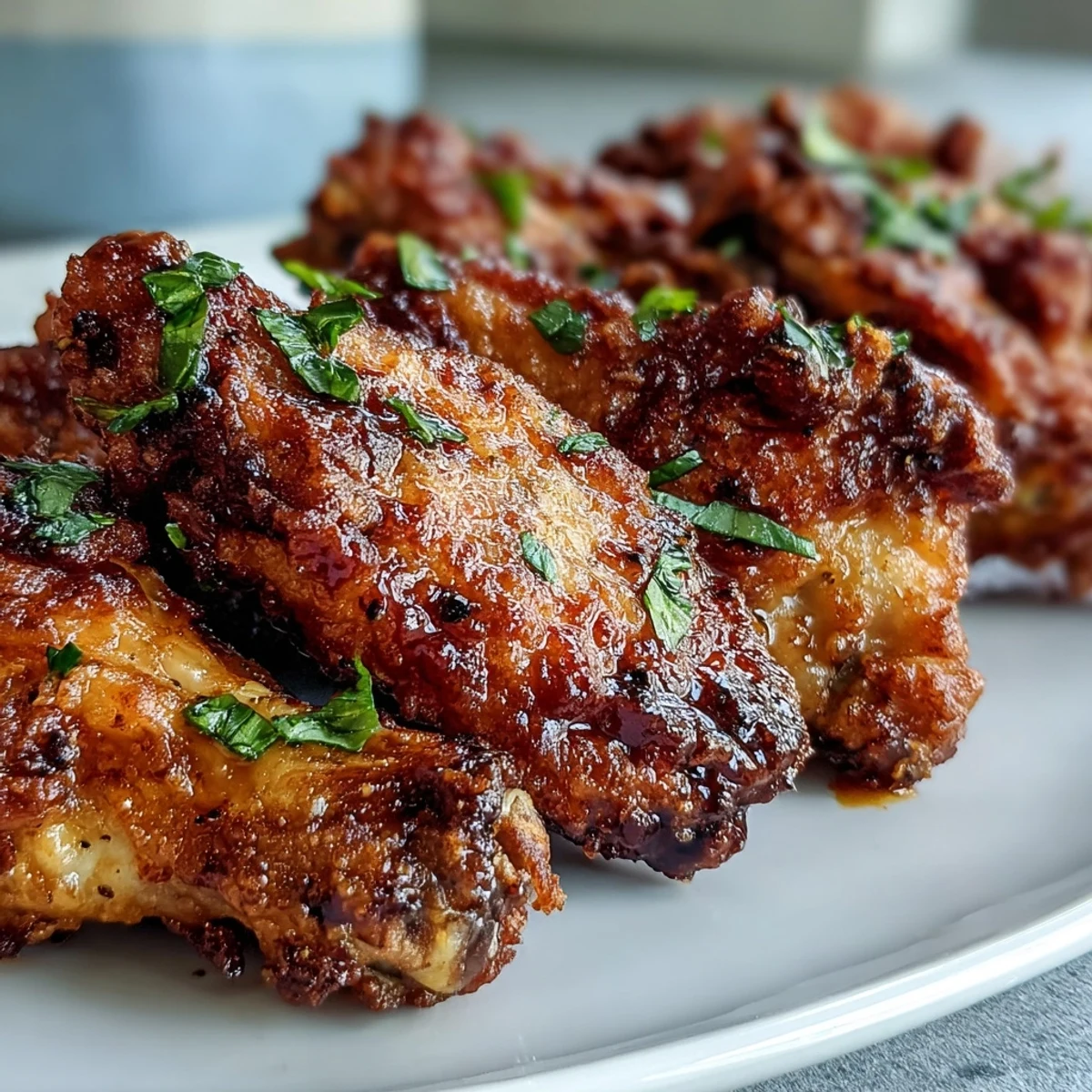 Crispy fried chicken wings served with celery sticks and creamy blue cheese dressing for a classic game day appetizer.