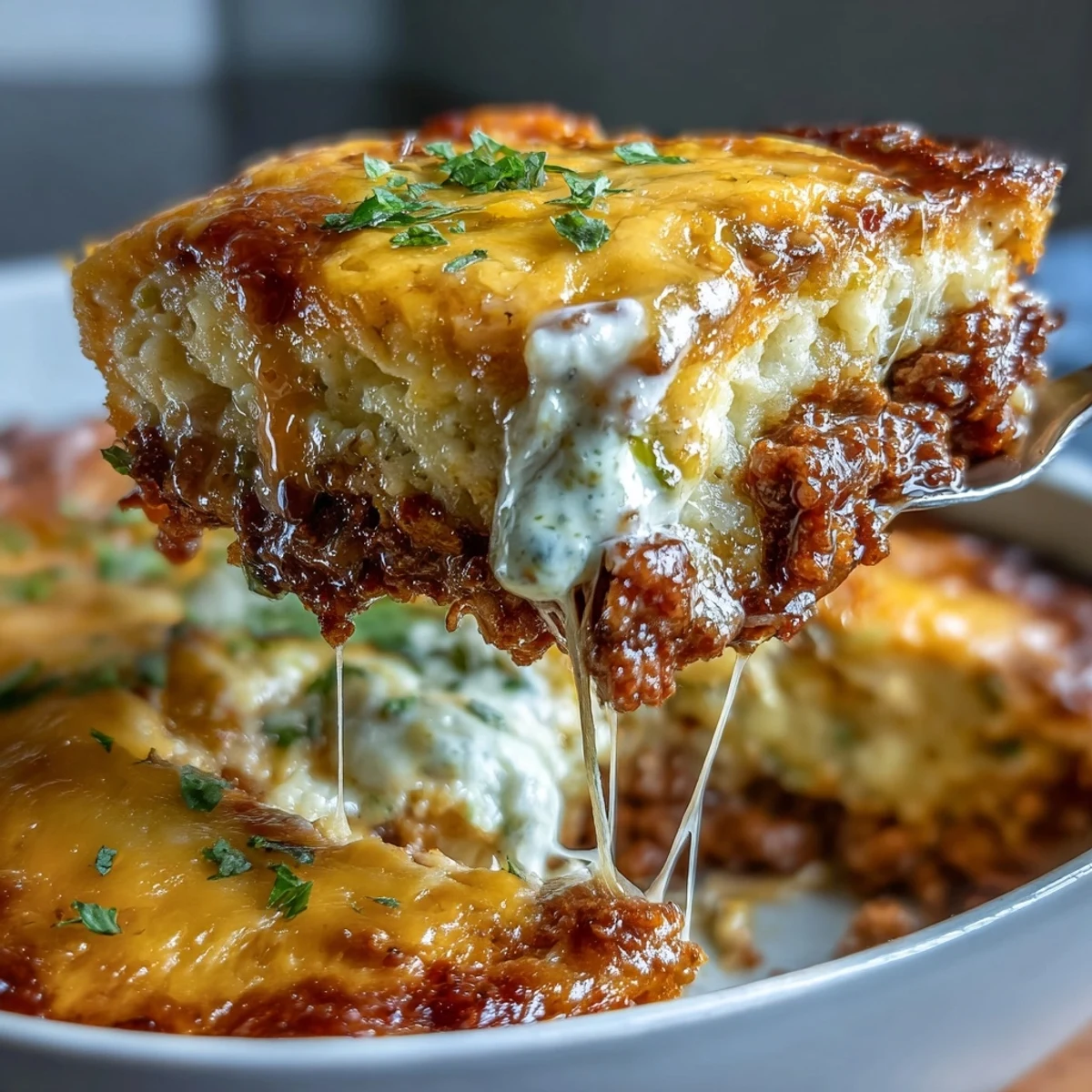 Keto Taco Casserole Cheesy