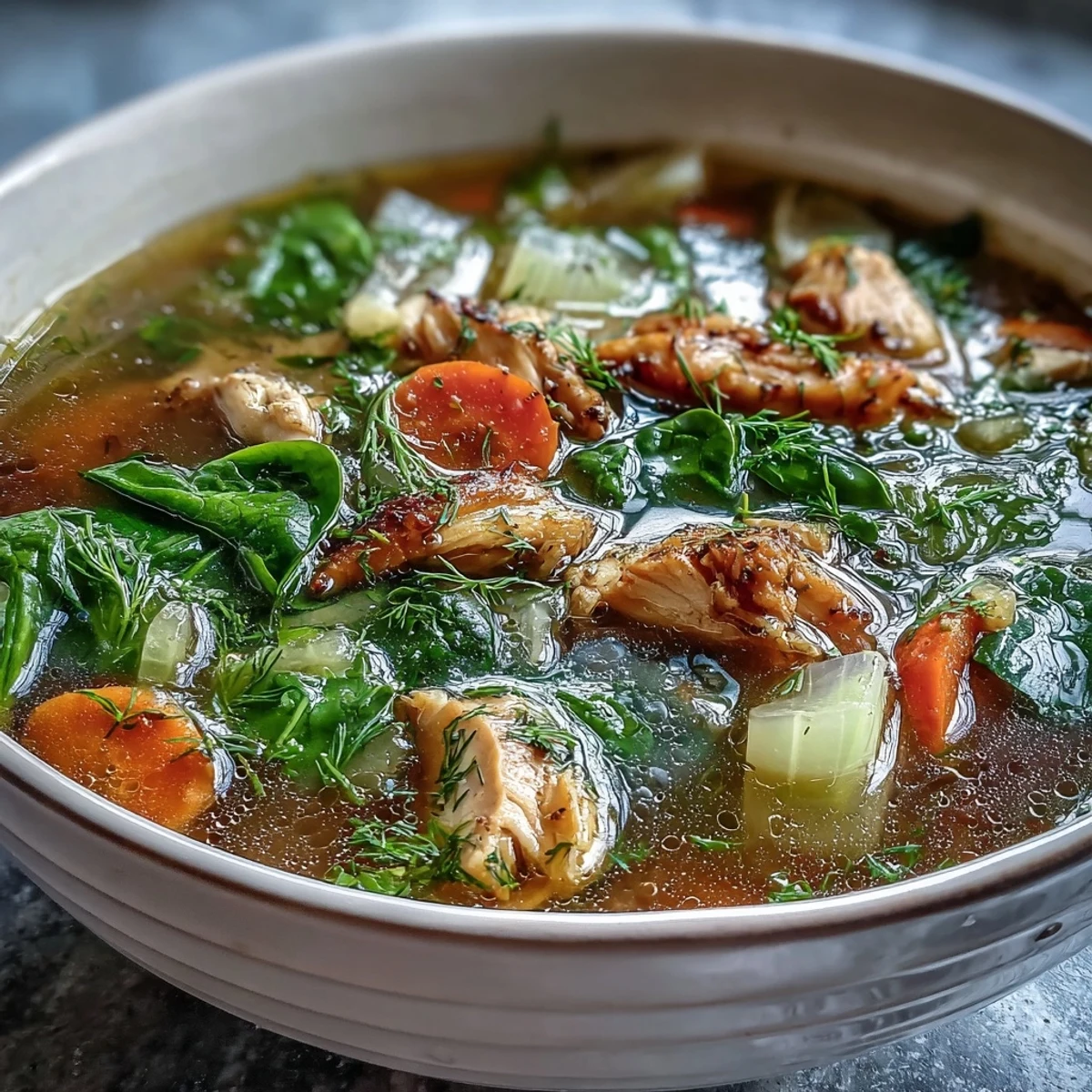 One-Pot Chicken Veggie Soup