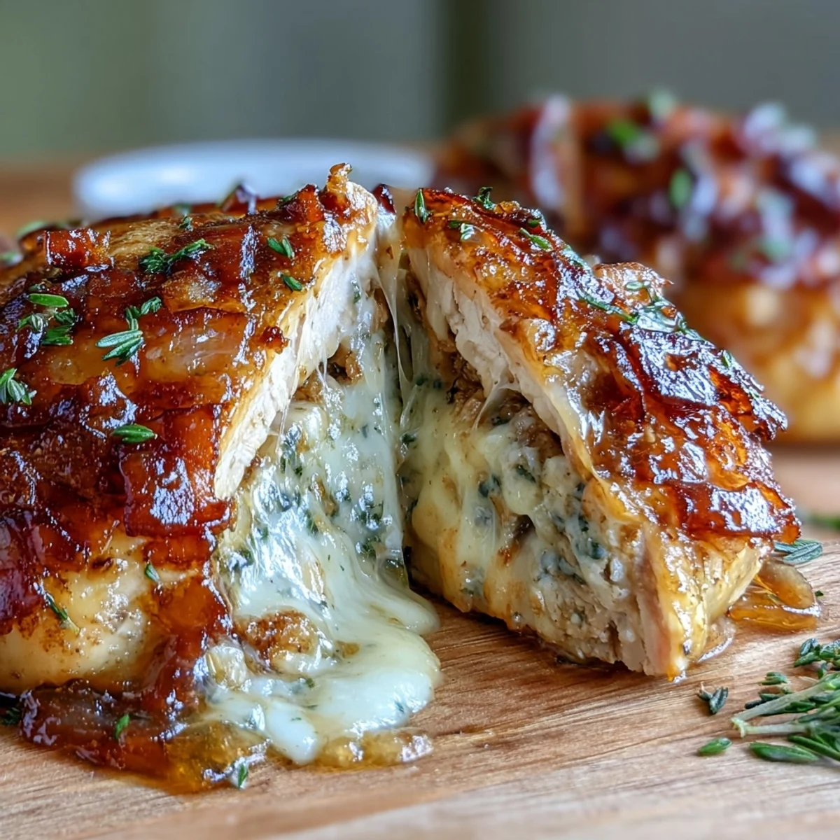 French Onion Stuffed Chicken