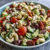Summer Pasta Greek Olives Feta