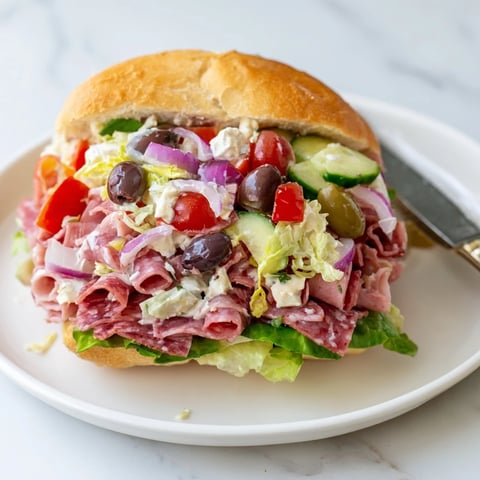 Deli-style flavor mash-up sandwiches piled high with fresh ingredients and savory meats.  