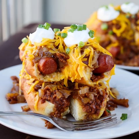 Chili Dog Casserole Bake