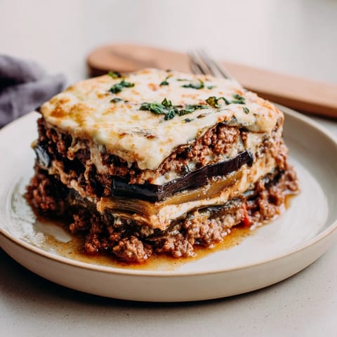 Moussaka Beef Eggplant Béchamel