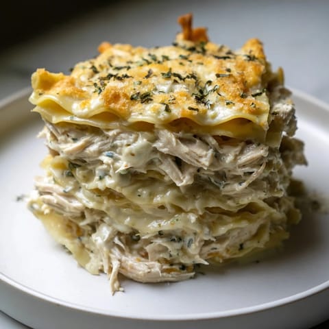 Rosemary Chicken Lasagna Layers