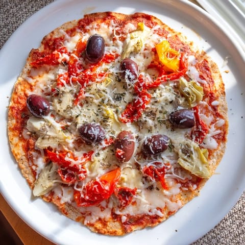 Tortilla Pizza Pantry Toppings