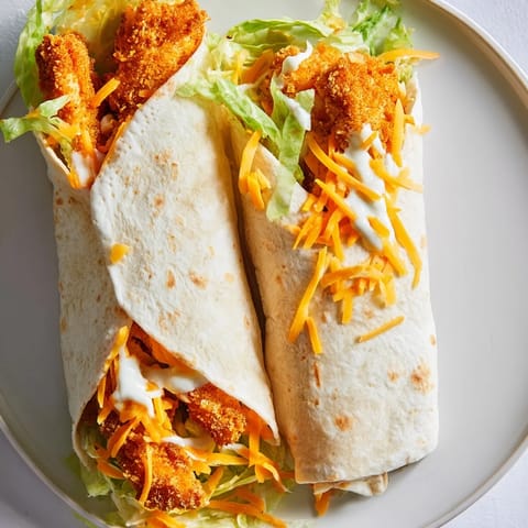 Crispy Chicken Ranch Wrap
