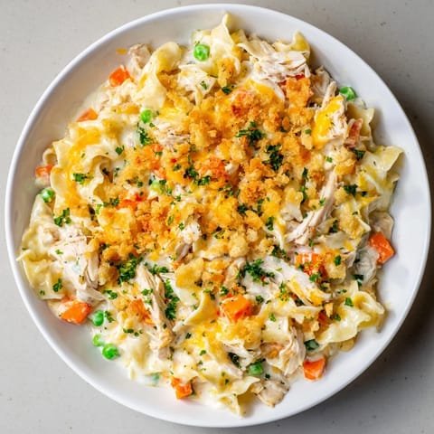 Baked Chicken Noodle Casserole