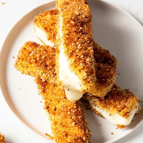 Crispy edges and melted mozzarella: Air Fryer Mozzarella Stick Grilled Cheese Fingers, perfect for sharing and dipping.
