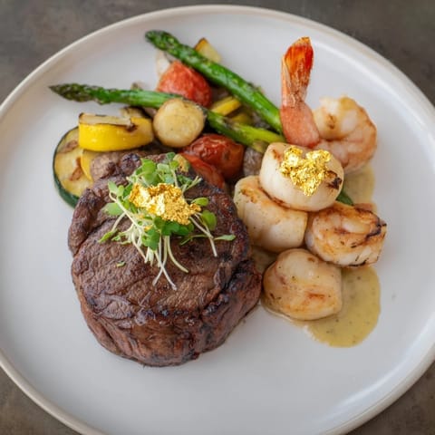 Golden Heart Luxury Platter