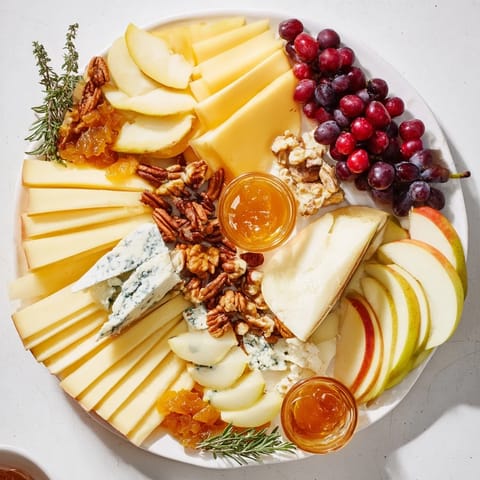 Winter Cabin Cheese Display