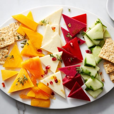 Tessellation Triangle Appetizer Board