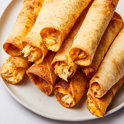 Crispy Air Fryer Taquitos