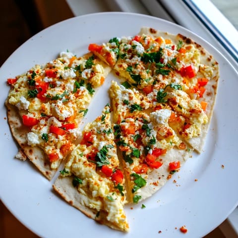 Turkish Menemen Eggs Pizza