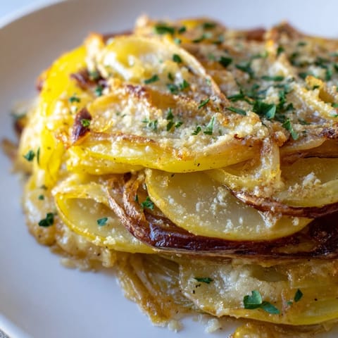French onion potato bake