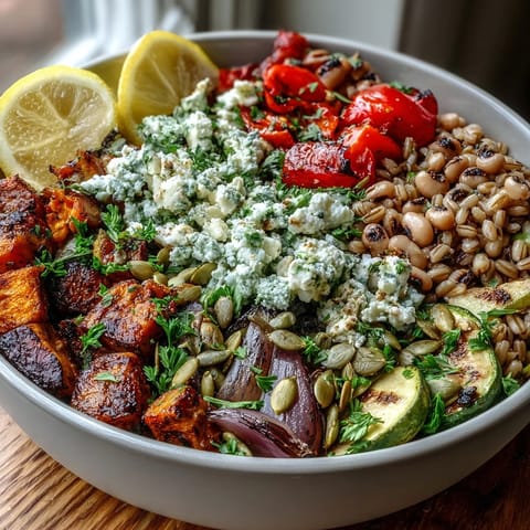 Black-Eyed Pea Grain Bowl