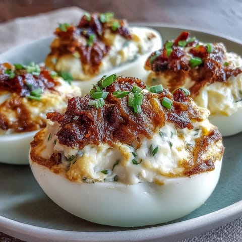 Deviled Egg Chicks Snack