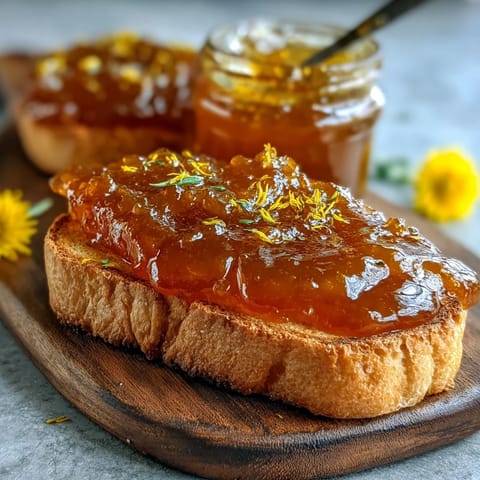 Dandelion Floral Honey Jelly #675