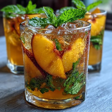 Mango Peach Sparkling Tea