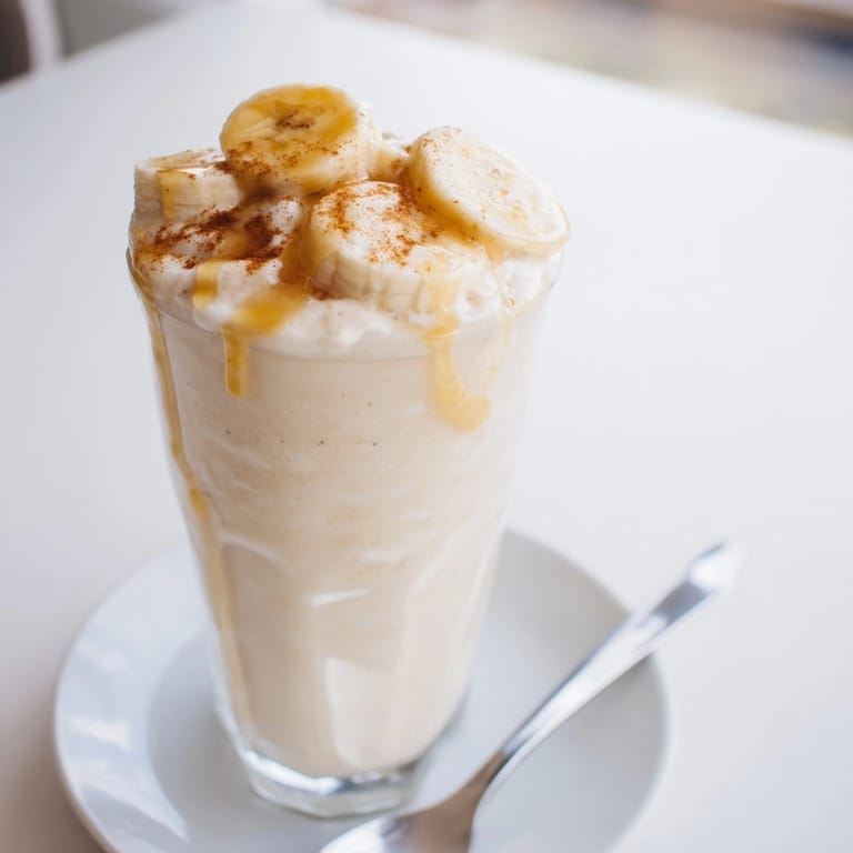 Easy Honey Banana Smoothie recipe: creamy, sweet, and perfect for a quick breakfast.