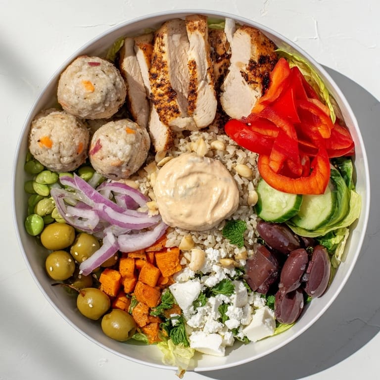 Customizable interactive plated meals featuring colorful ingredients for engaging gatherings.  