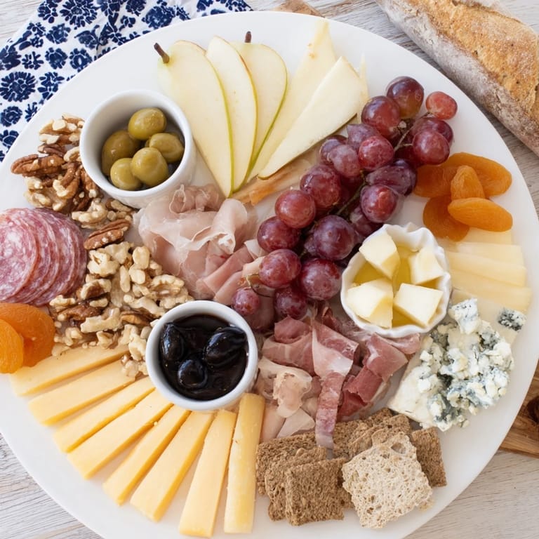 Enjoy a romantic evening or celebration with this tempting and easy Moonlight Picnic Board appetizer spread.