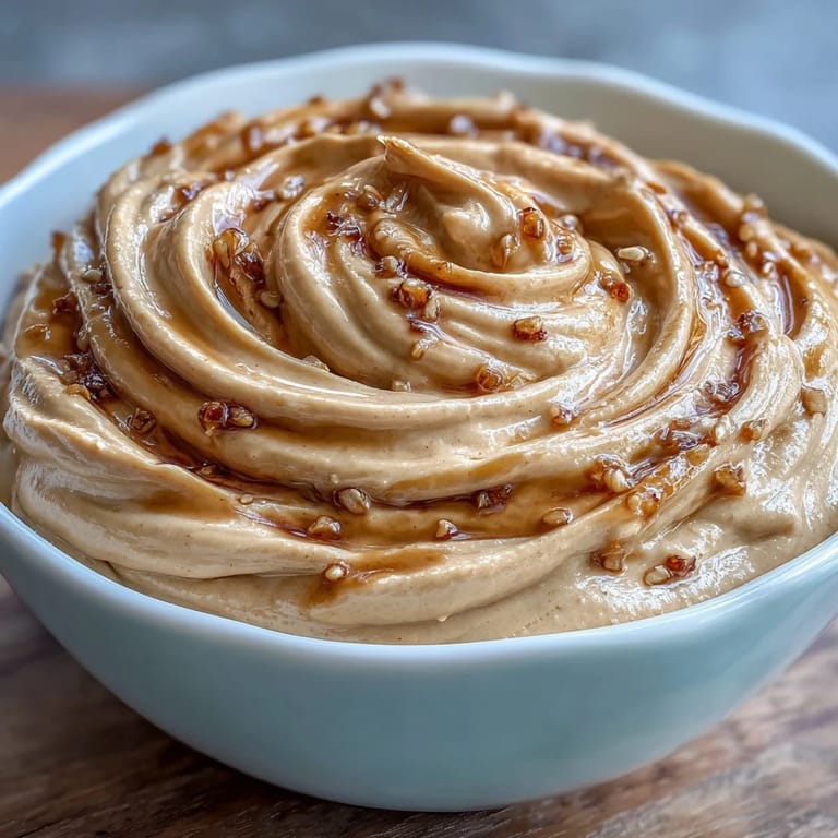 Zesty tahini sauce made with sesame paste, lemon juice, and olive oil, perfect for grain bowls.  